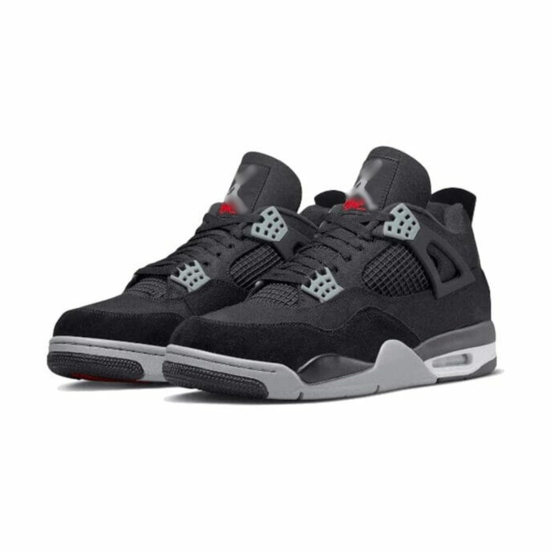 Air J4 BLACK CANVAS