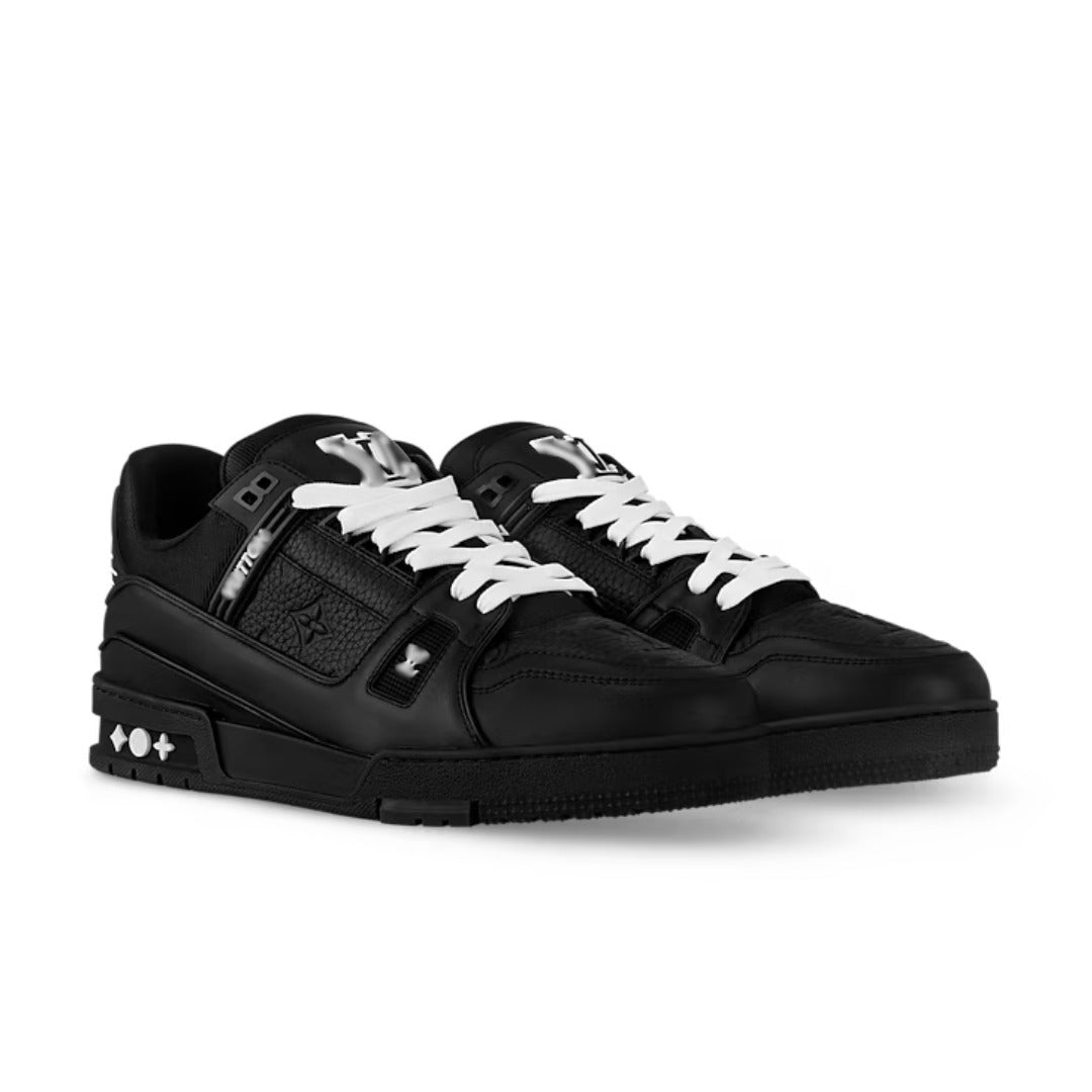 LV TN BLACK EMBOSSED.MONOGRAM